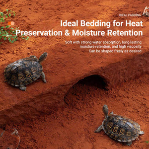 Reptile Laterite Soil - Natural Turtle Tank Landscape Substrate