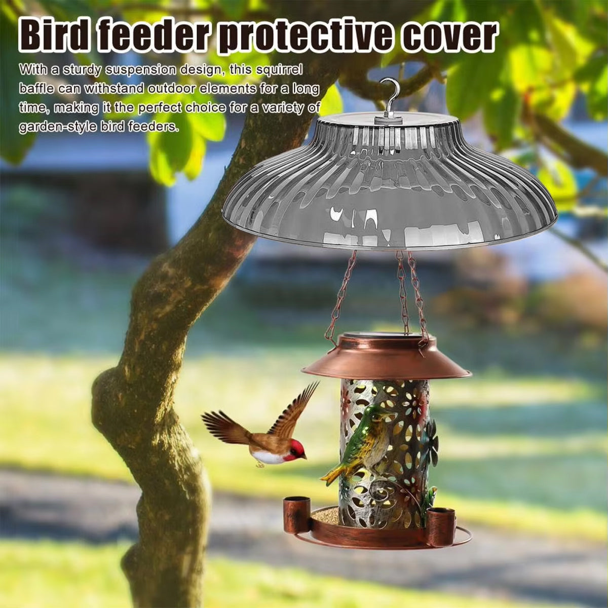 Moisture-proof Bird Feeder Rain Cover