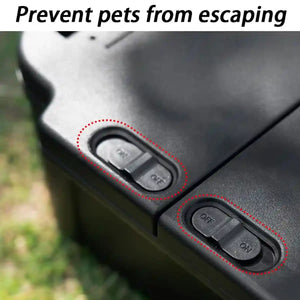 Portable Outdoor Reptile Tank Terrarium with Handle and Storage Base