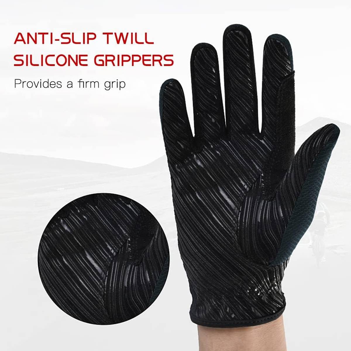Equestrian Riding Gloves - Bolton Wear-Resistant Non-Slip (L-XL)