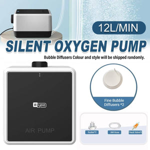 Ultra-Quiet Aquarium Air Pump 4.5W - Yee High-Power Oxygen Pump