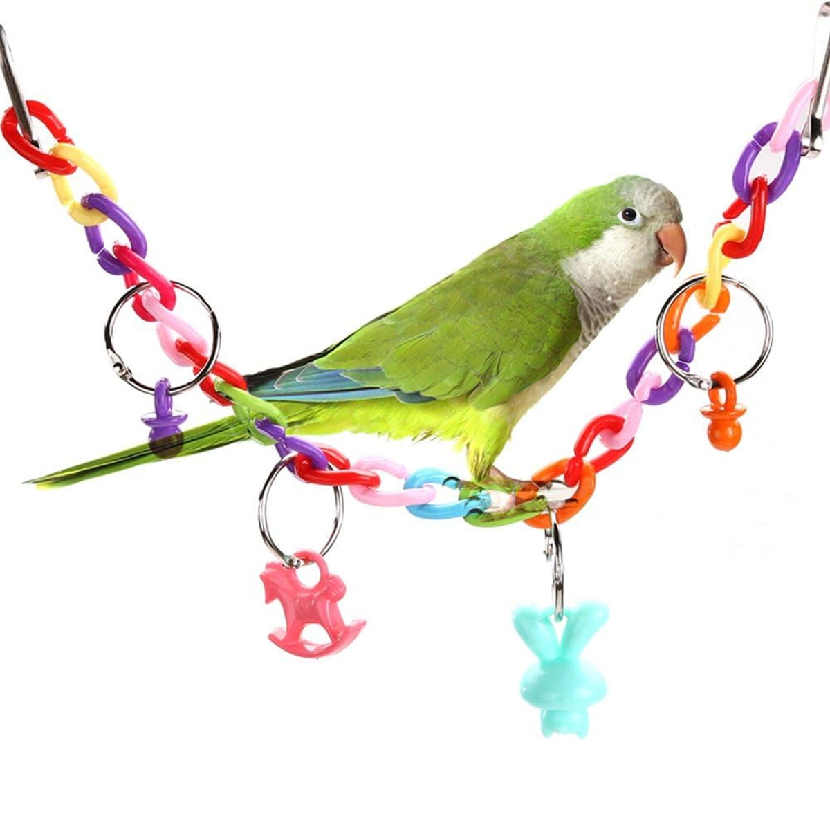 Acrylic Chain Bird Swing Bridge Toy