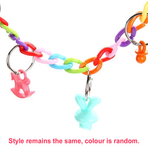 Acrylic Chain Bird Swing Bridge Toy
