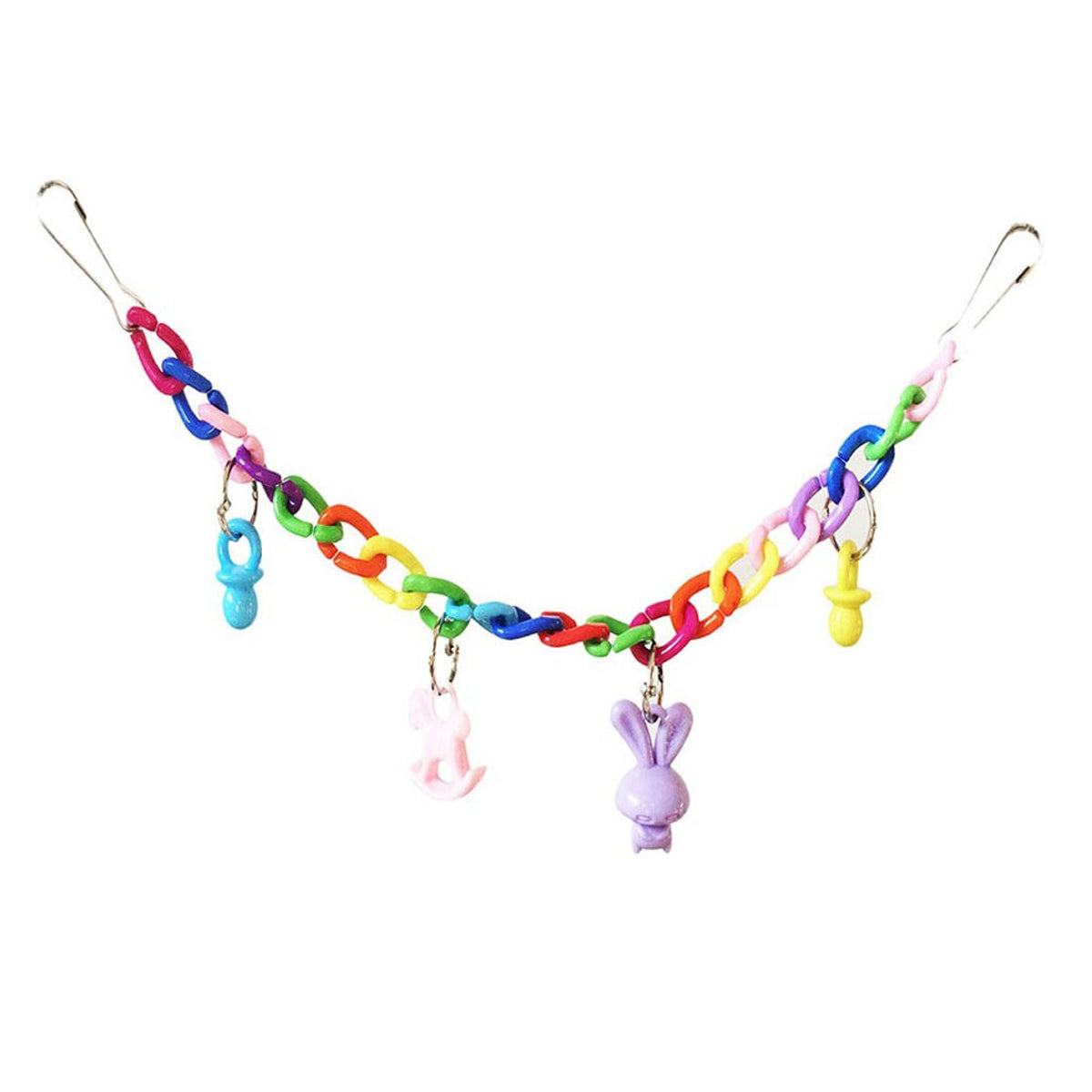 Acrylic Chain Bird Swing Bridge Toy
