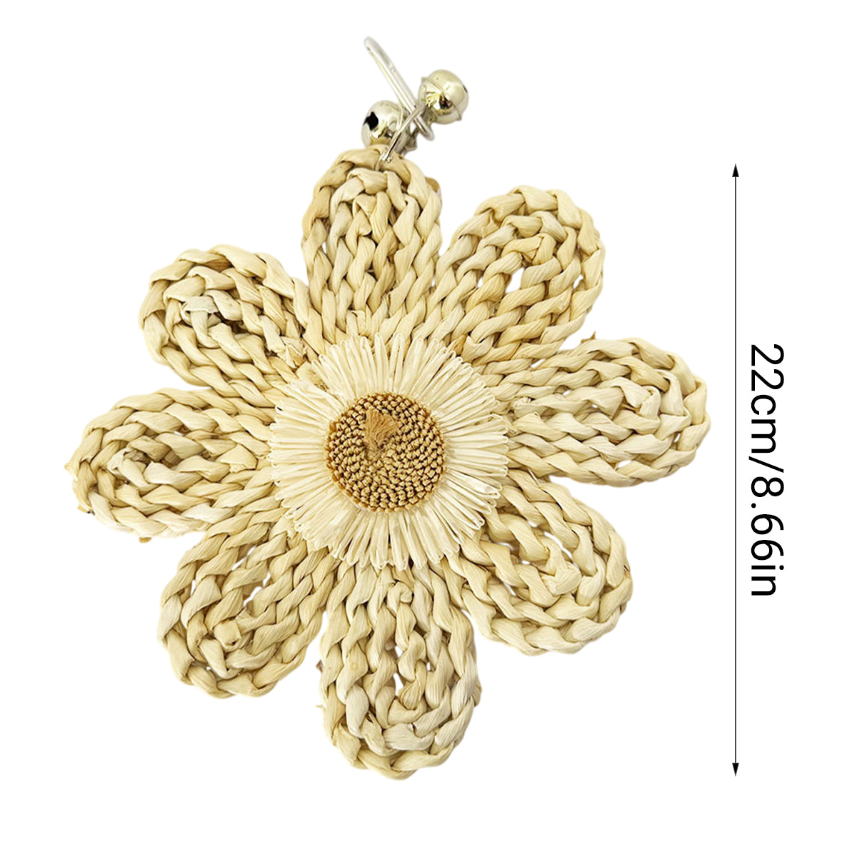 Parrot Chew Toy Natural Corn Husk Flower Hanging Toy