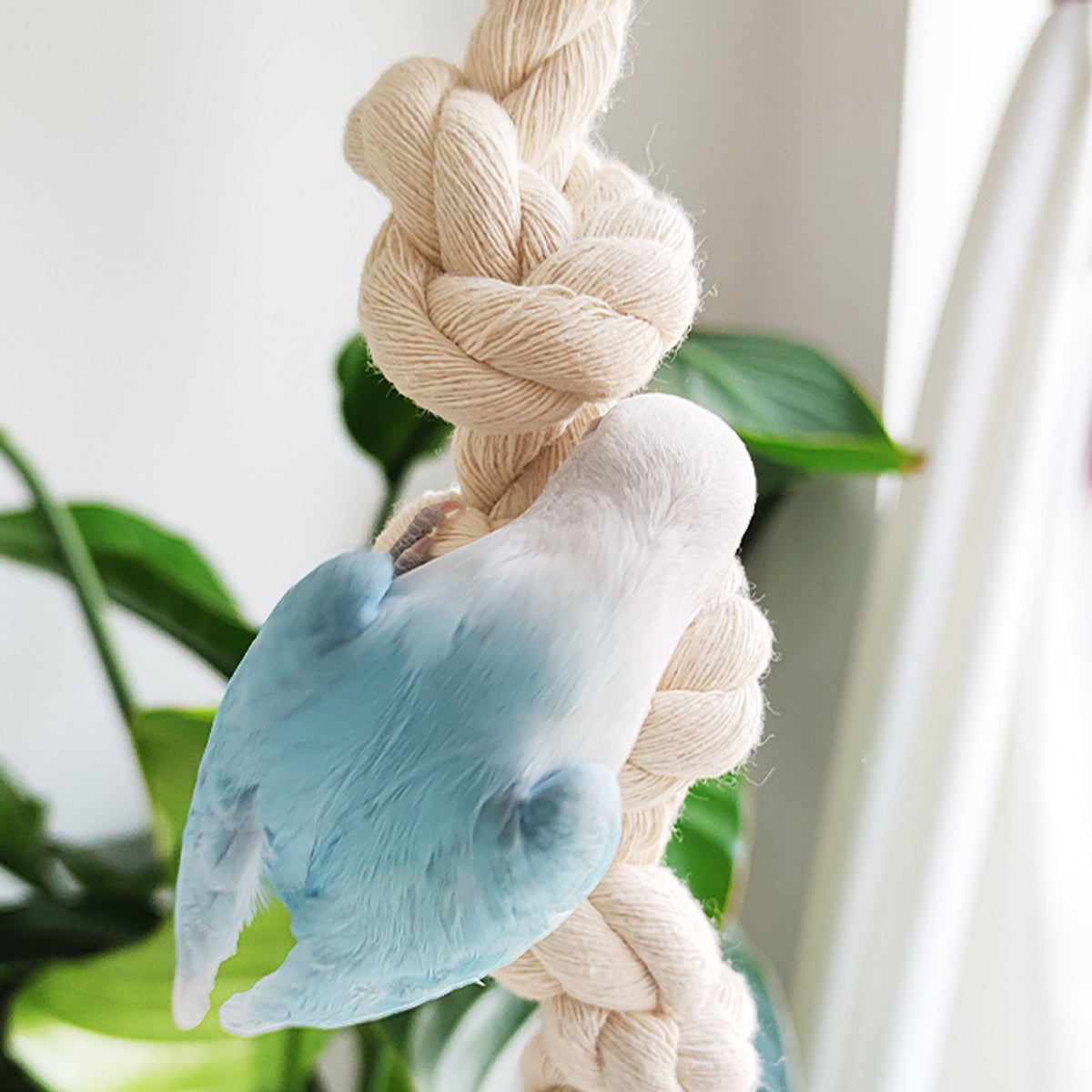 Parrot Climbing Rope Toy Durable Hemp Rope Bird Toy