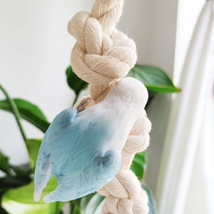 Parrot Climbing Rope Toy Durable Hemp Rope Bird Toy