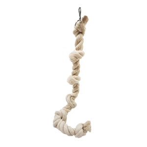 Parrot Climbing Rope Toy Durable Hemp Rope Bird Toy