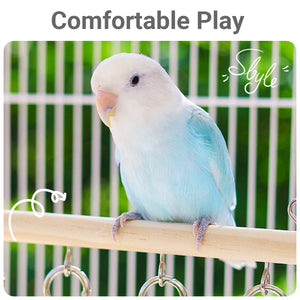 Parrot Ring Tunnel Toy Fun & Comfortable Play for Birds