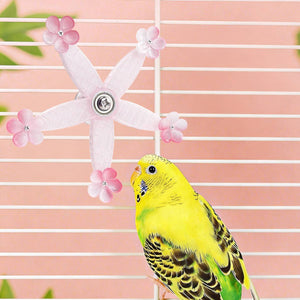 Parrot Spinning Toy 360° Rotating Bird Cage Toy