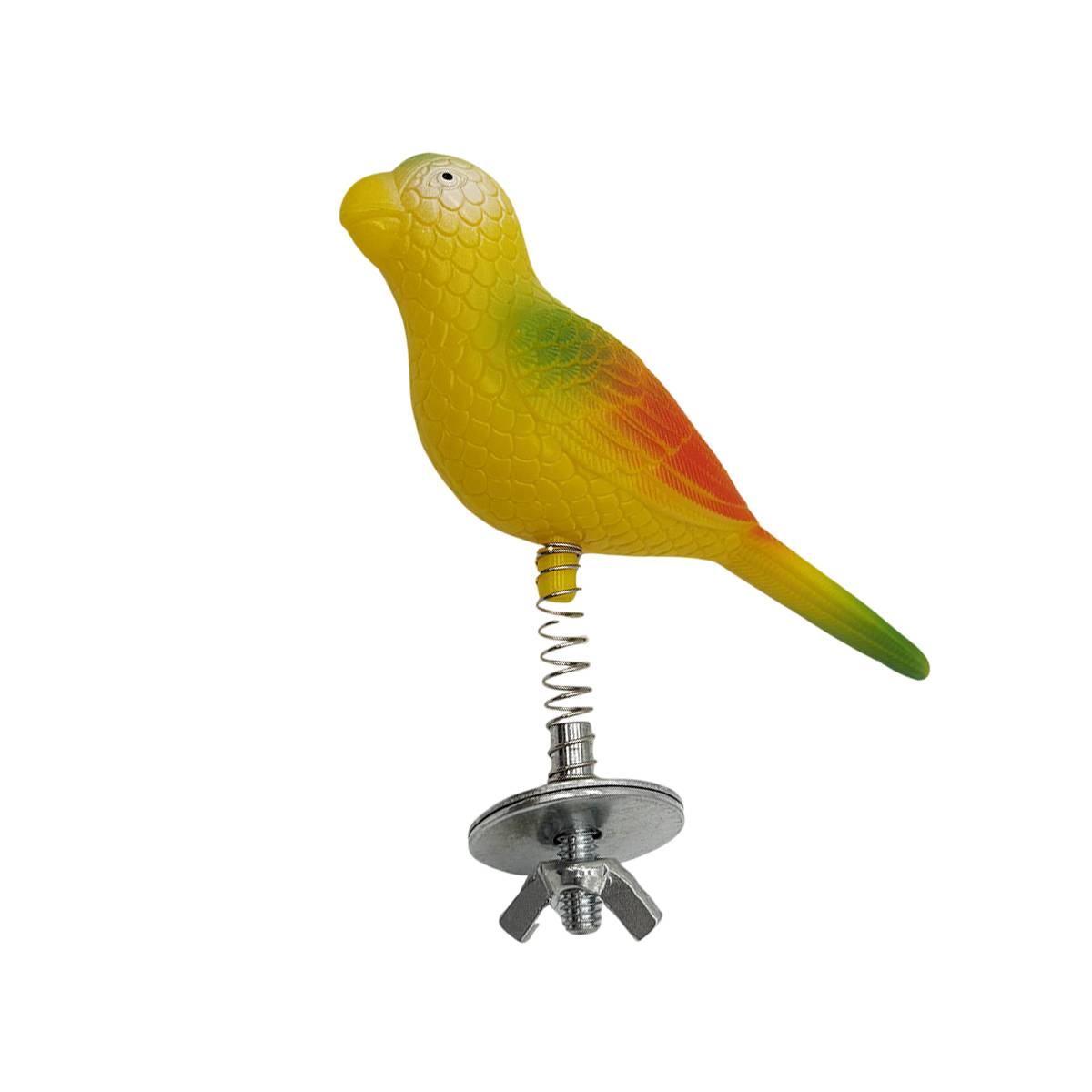 Parrot Spring Bird Toy Cage Mount