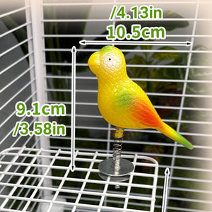 Parrot Spring Bird Toy Cage Mount