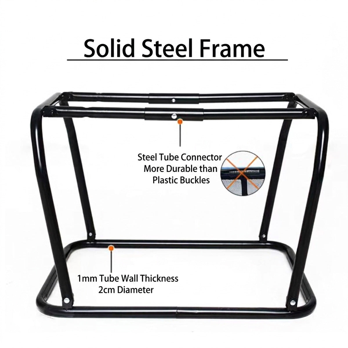 Car Dog Crate - Large Foldable Travel Kennel for Dogs