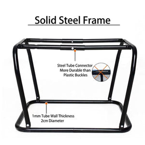 Car Dog Crate - Large Foldable Travel Kennel for Dogs