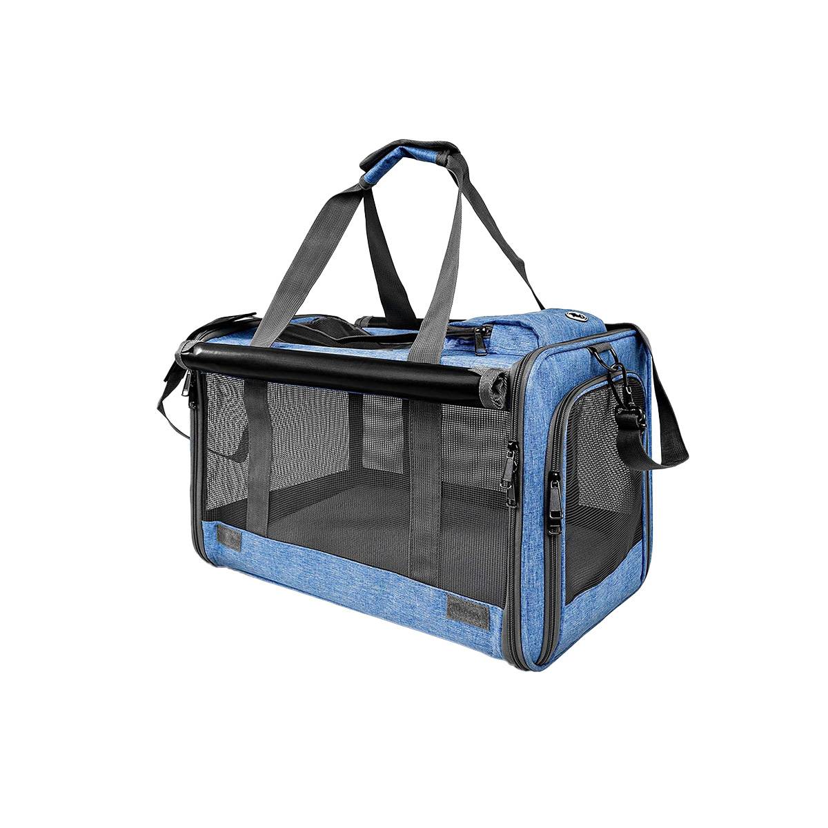 Cat Carrier Backpack - Foldable Breathable Pet Travel Bag