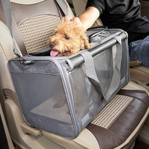 Cat Carrier Backpack - Foldable Breathable Pet Travel Bag