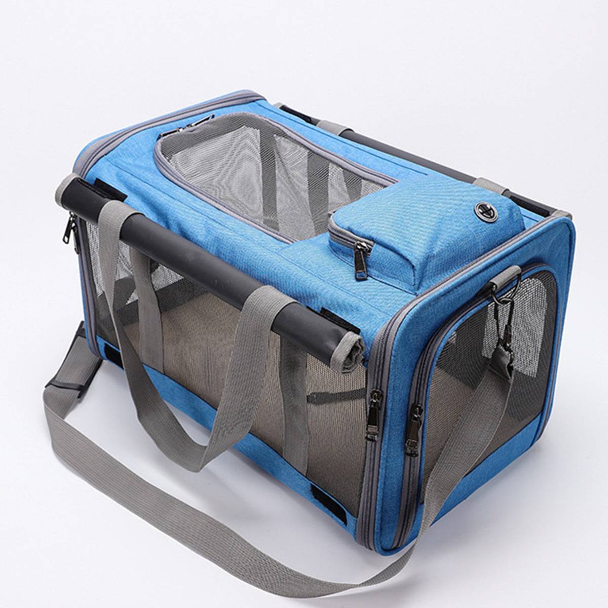 Cat Carrier Backpack - Foldable Breathable Pet Travel Bag