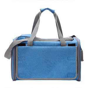 Cat Carrier Backpack - Foldable Breathable Pet Travel Bag