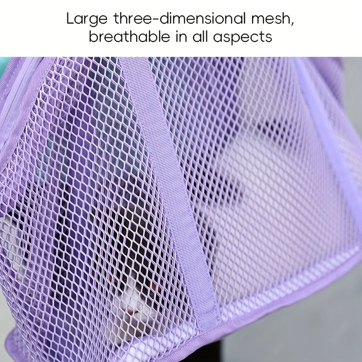 Portable Pet Shoulder Carrier Bag with Breathable Mesh