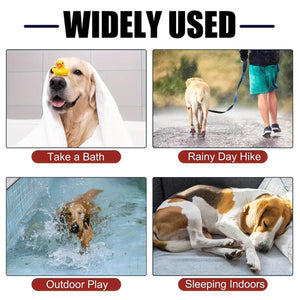 XL Quick-Drying Dog Bathrobe with Adjustable Band