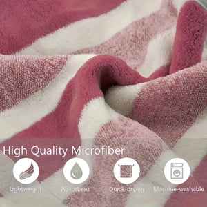 XL Quick-Drying Dog Bathrobe with Adjustable Band