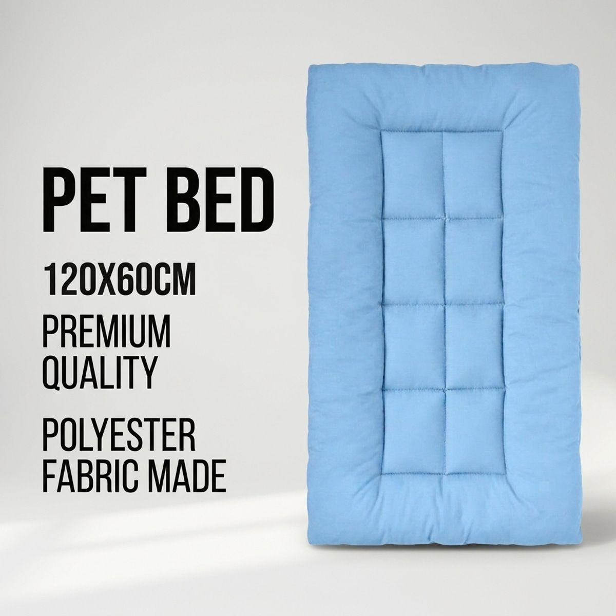 Blue 120cm Dog Cooling Mat for Summer Rest
