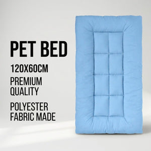 Blue 120cm Dog Cooling Mat for Summer Rest