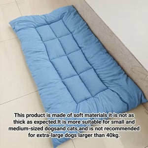 Blue 120cm Dog Cooling Mat for Summer Rest