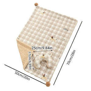 Pet Blanket Pillow Set