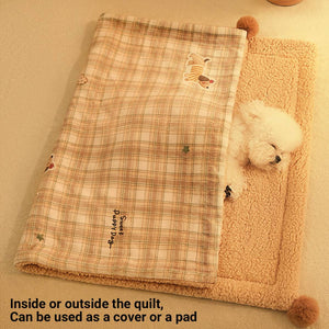 Pet Blanket Pillow Set