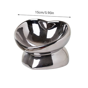 Pet Ceramic Bowl - Anti-Knock Cat & Dog Feeding Dish