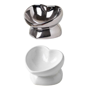 Pet Ceramic Bowl - Anti-Knock Cat & Dog Feeding Dish