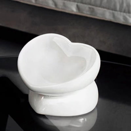Anti-knock ceramic pet bowl for cats and small dogs – product view 9