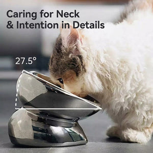 Pet Ceramic Bowl - Anti-Knock Cat & Dog Feeding Dish