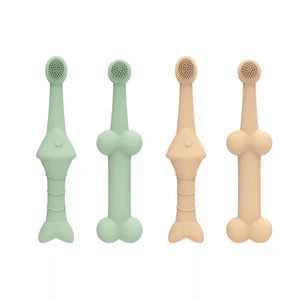Silicone Pet Toothbrush for Dogs and Cats Gentle Dental Cleaning Brush