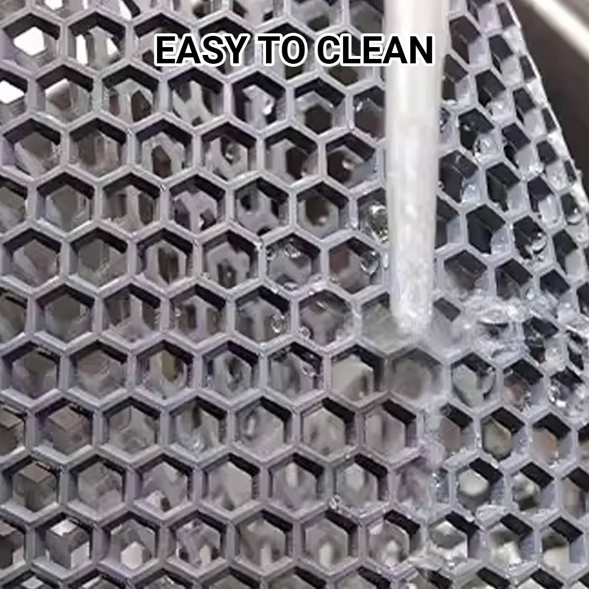 Anti-Slip Pet Cage Plastic Mesh Mat Cut-to-Size Cage Floor Liner