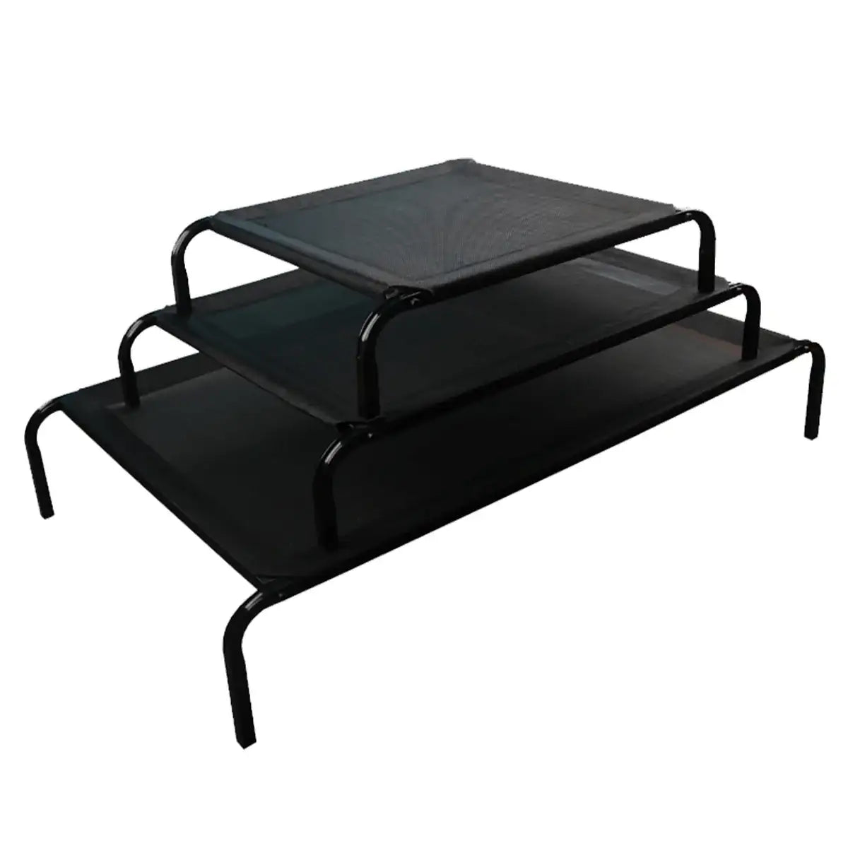 Elevated Breathable Pet Bed for Indoor and Outdoor Use