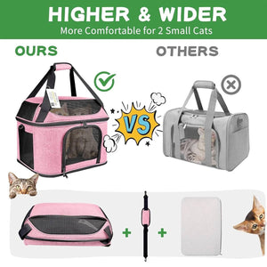 Foldable Pet Travel Bag Carrier