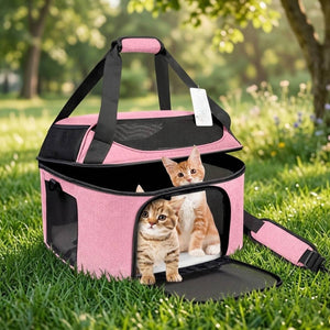 Foldable Pet Travel Bag Carrier