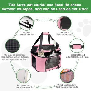 Foldable Pet Travel Bag Carrier