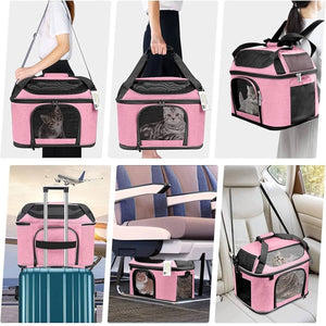 Foldable Pet Travel Bag Carrier