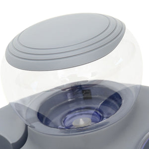 Pet Water Food Bowl With 1.4L Removable Tank Leak Proof Auto Gravity Feeder