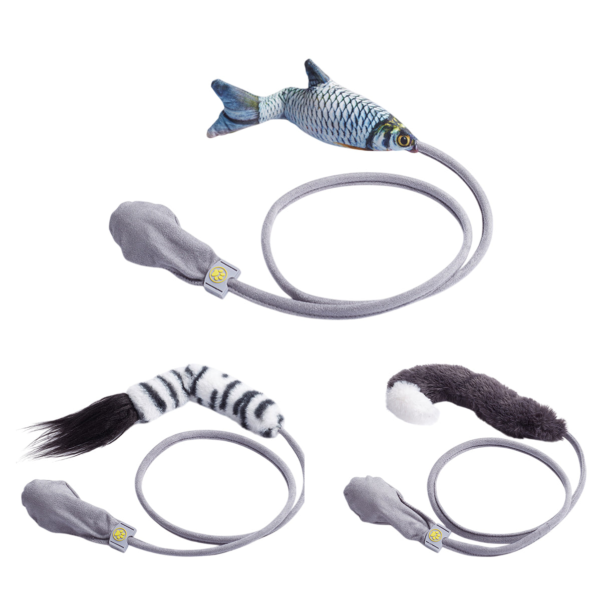 Interactive Cat Toy Wand With Catnip