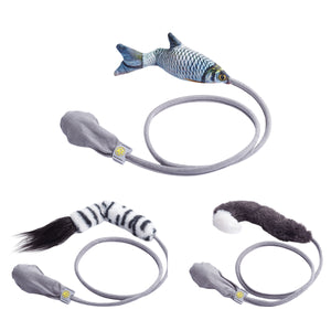 Interactive Cat Toy Wand With Catnip