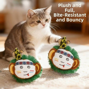 Catnip Plush Cat Toy | Bite-Resistant Interactive Toy for Indoor Cats