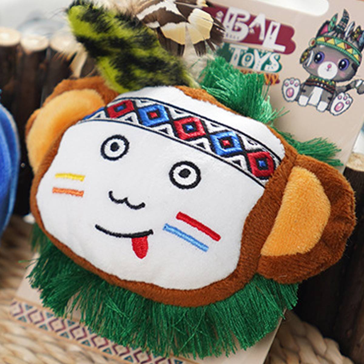 Catnip Plush Cat Toy | Bite-Resistant Interactive Toy for Indoor Cats
