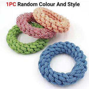 Durable Dog Rope Chew Ring