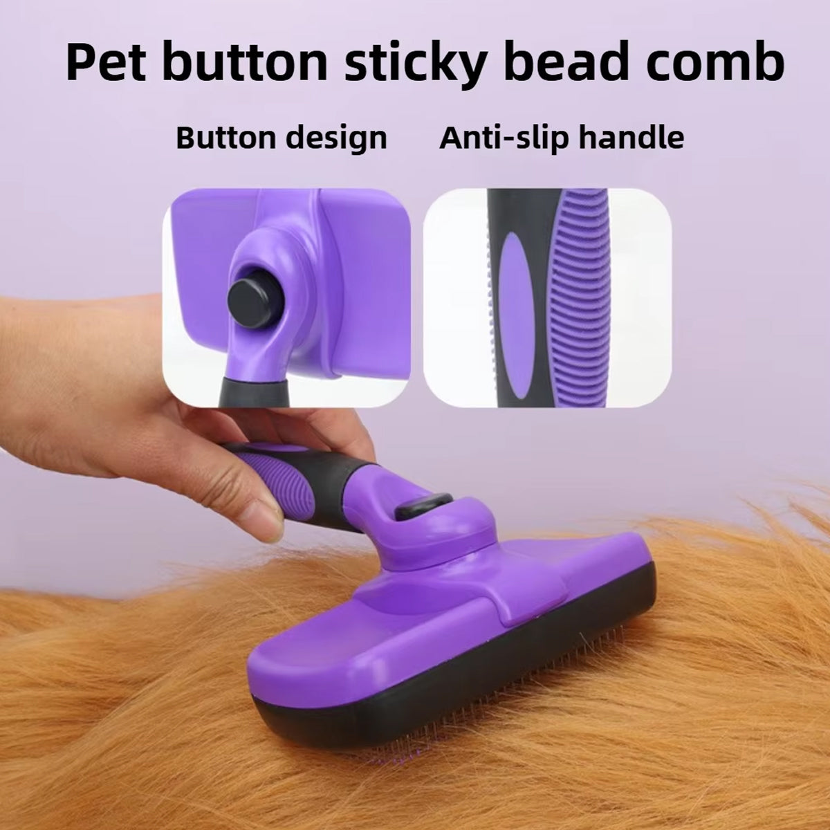 Pet Comb Set Dog Beauty Scissors Hair Removal Needle Comb Nail Scissors Cat Row Comb Cat Gloves 9-piece Set
