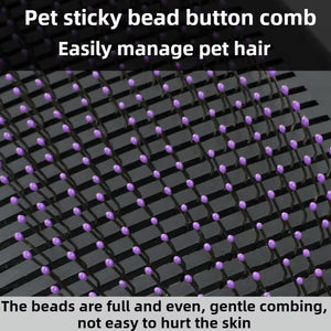 Pet Comb Set Dog Beauty Scissors Hair Removal Needle Comb Nail Scissors Cat Row Comb Cat Gloves 9-piece Set