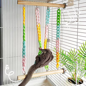 Pet Climbing Toy Hanging Chain Ladder